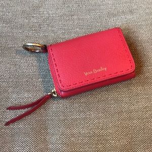 Vera Bradley small keychain wallet with ID window